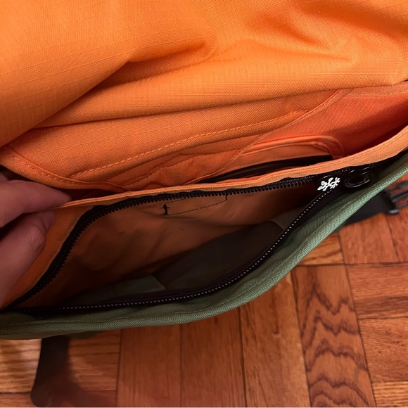 Crumpler Bags Crumpler Green And Orange The Moderate Embarrassment